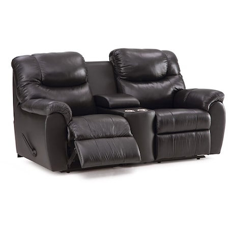 Regent Upholstered Manual Reclining Loveseat