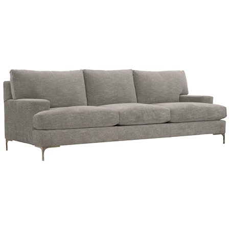 Carver Fabric Sofa Without Pillows