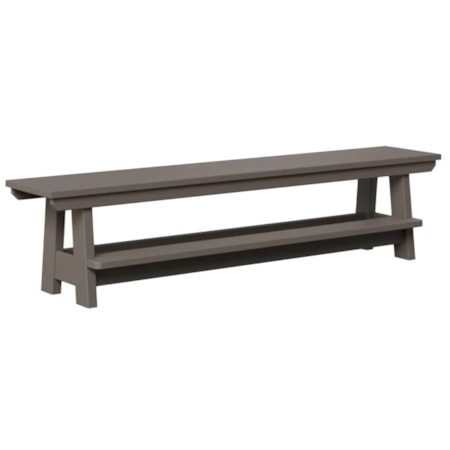 72" Counter-Height Dining Bench