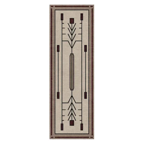 2' 9" x 12' Runner Prairie Sand Rug