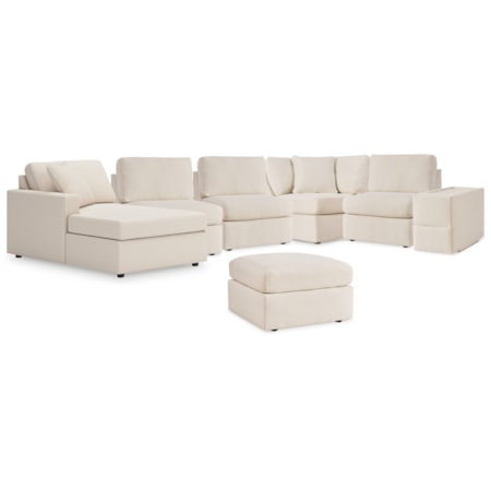 6-piece Sectional With Chaise And Ottoman
