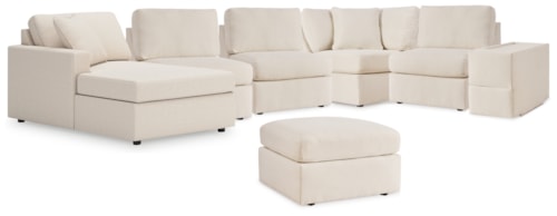 6-piece Sectional With Chaise And Ottoman