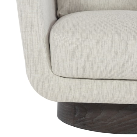 Gemma Fabric Swivel Chair