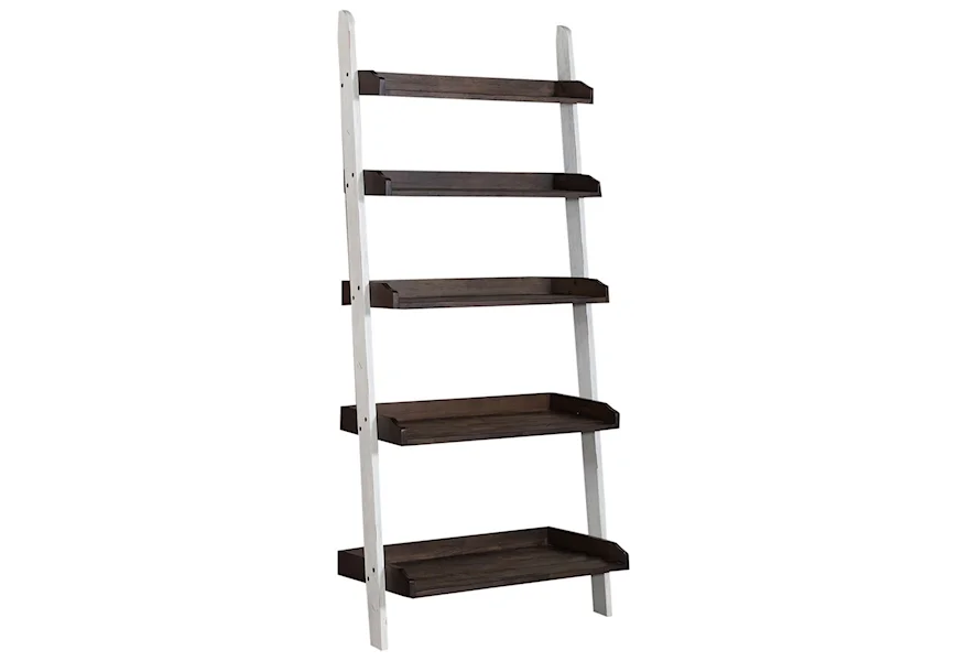 Farmhouse Leaning Bookcase by Liberty Furniture at Furniture Discount Warehouse TM