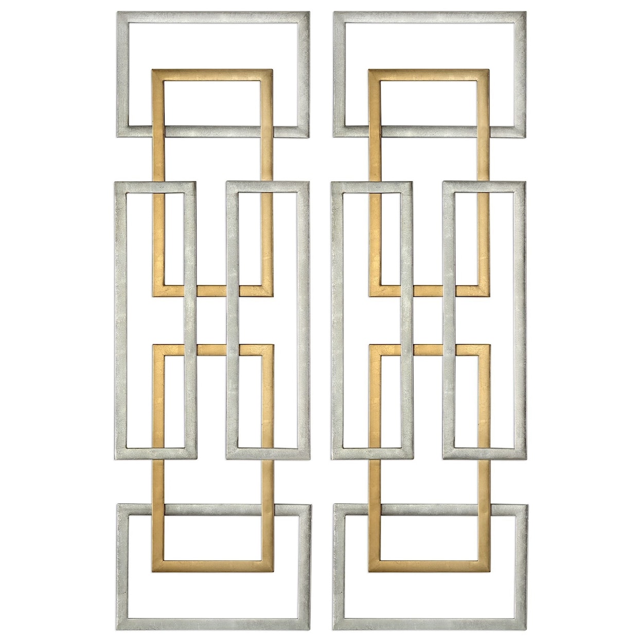 Uttermost Alternative Wall Decor Aerin Geometric Wall Art, S/2