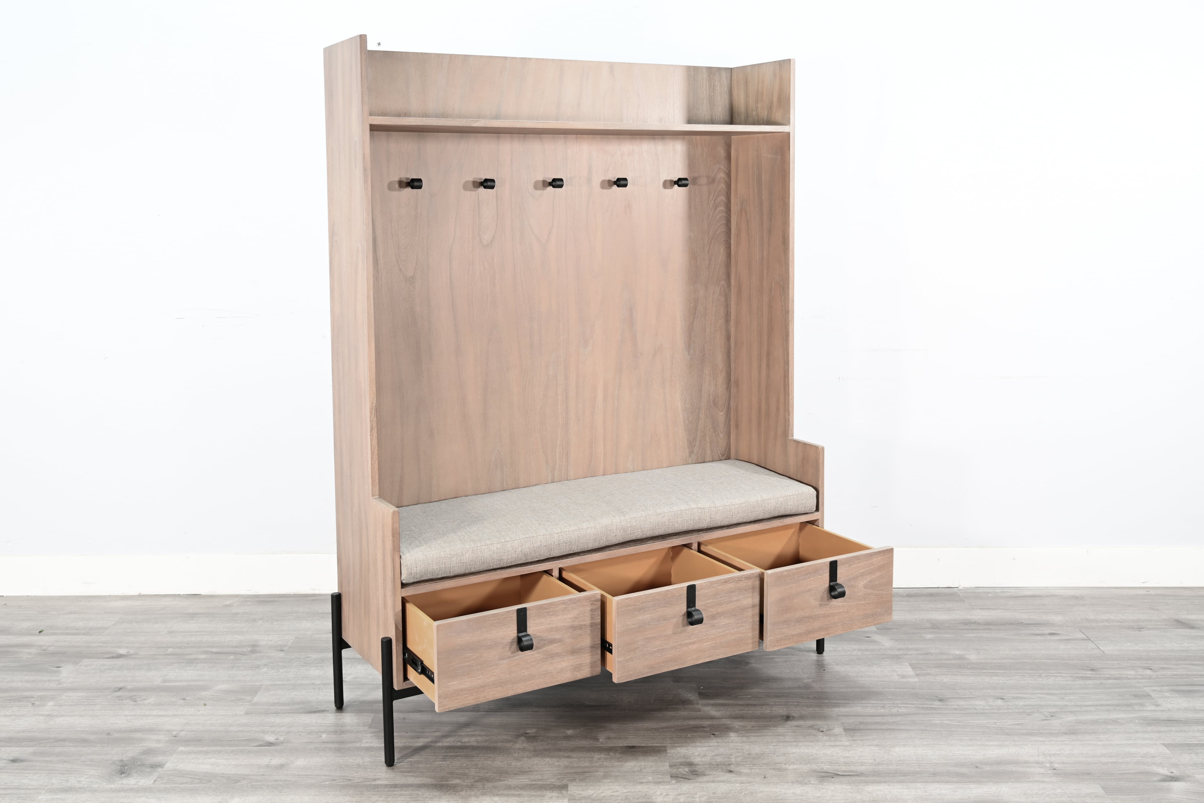 Alyssa Bench Hall Tree