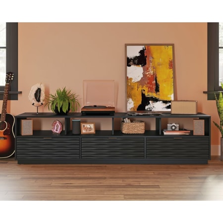 Three-Drawer TV Credenza