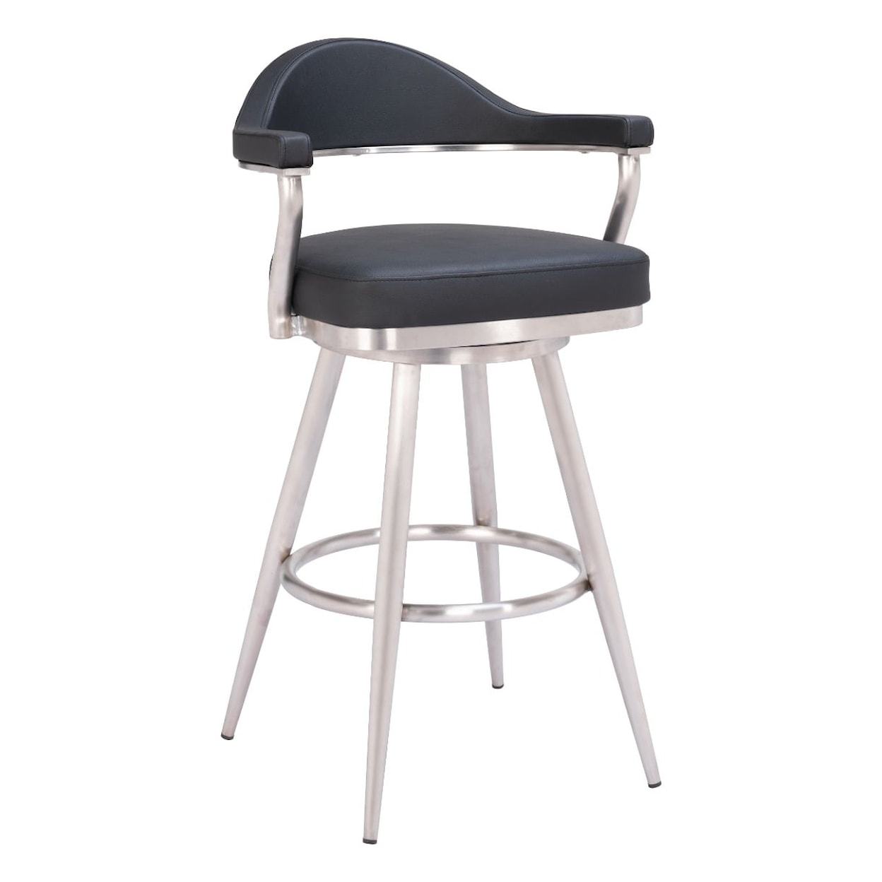 Zuo Vagur Collection Swivel Barstool