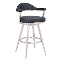 Contemporary Swivel Barstool