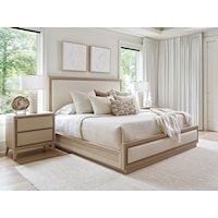 Contemporary Upholstered King Bedroom Set