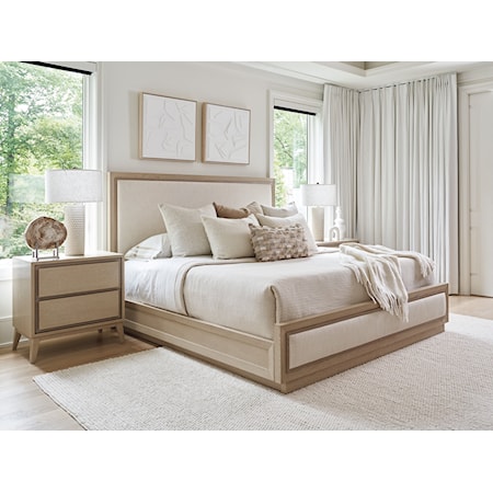 Upholstered Cal King Bedroom Set