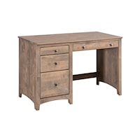 4 Drawer Desk with Ball Bearing Glide Drawers