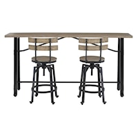 3-Piece Counter Table Set