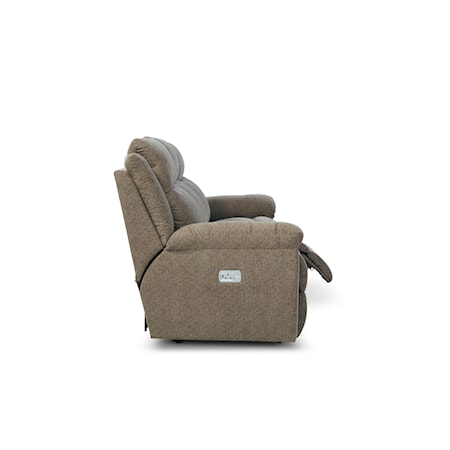 Power Reclining Sofa w/ Headrest &amp; Lumbar