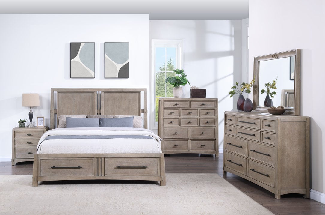 Holland House 2769 Three Drawer Nightstand