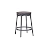 American Woodcrafters Metal Barstools Backless Barstools
