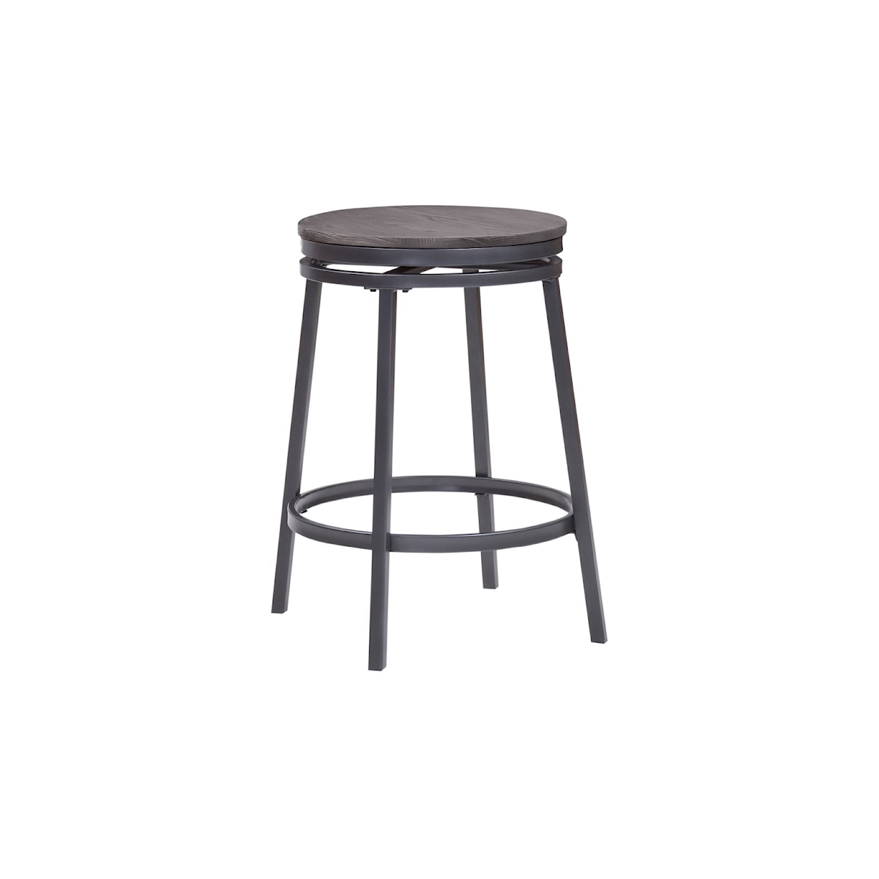 American Woodcrafters Metal Barstools Backless Barstools