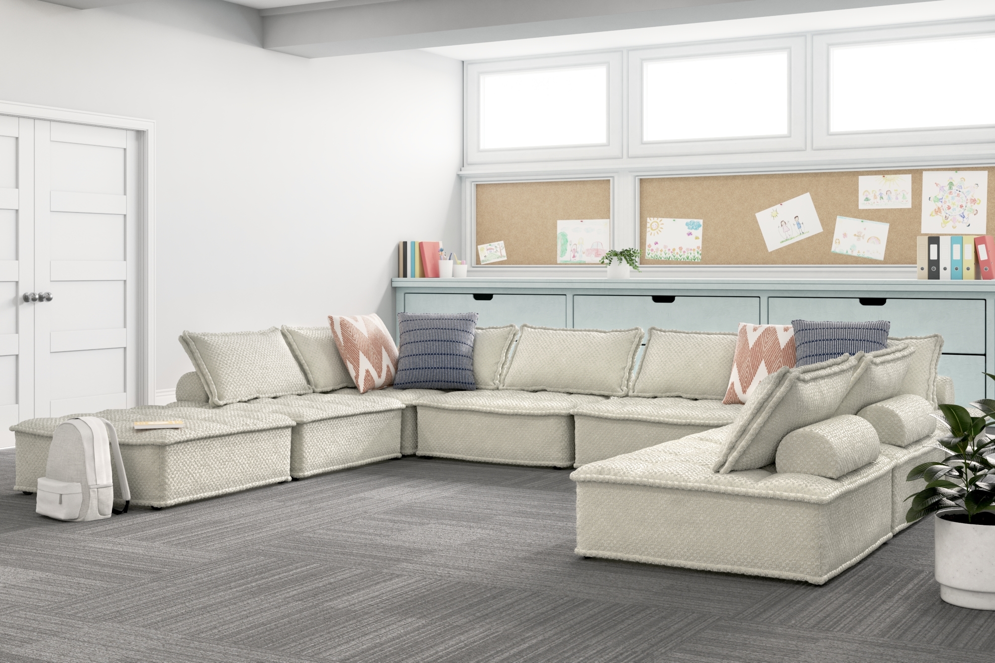 8-piece Modular Seating