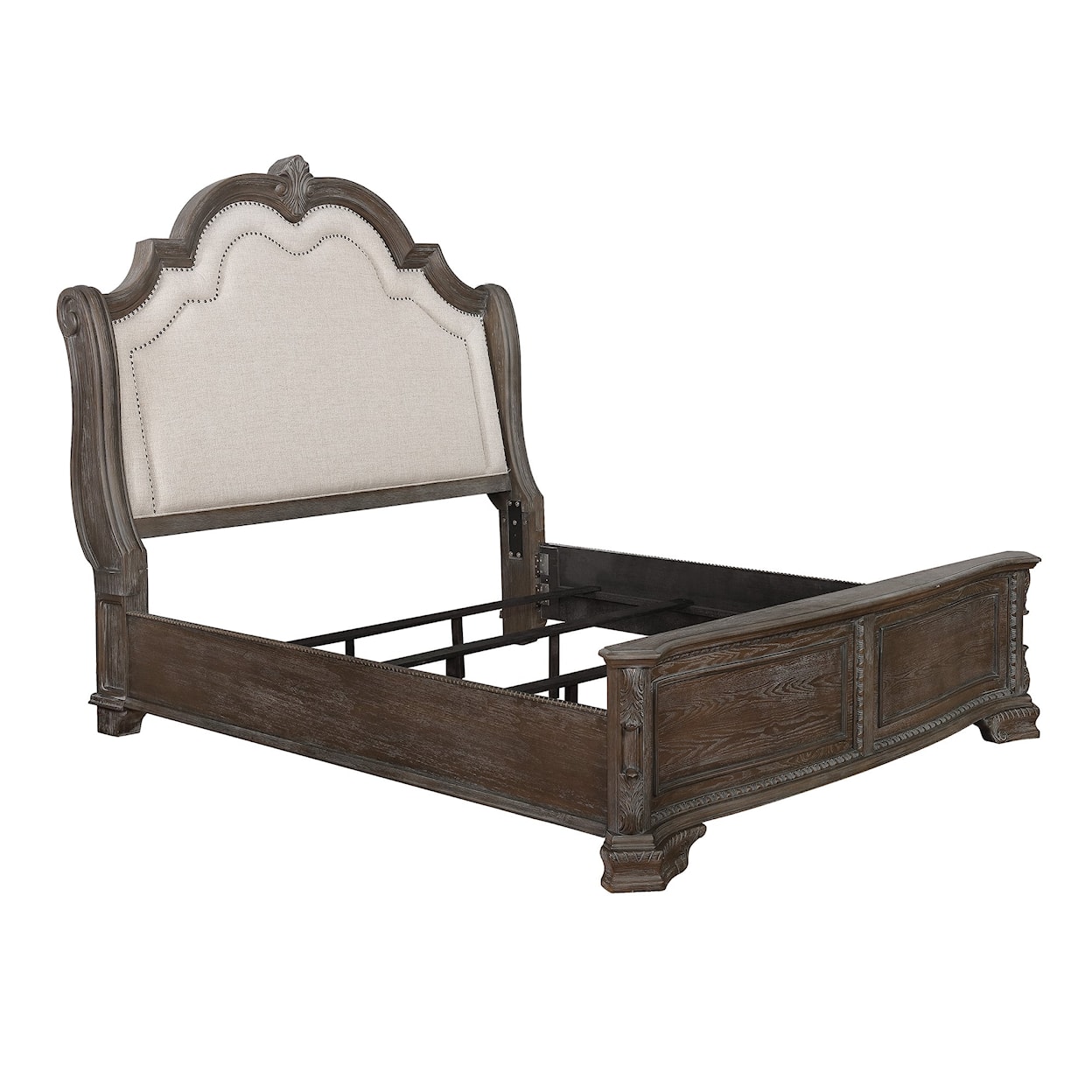 Crown Mark Sheffield Cal King Panel Bed