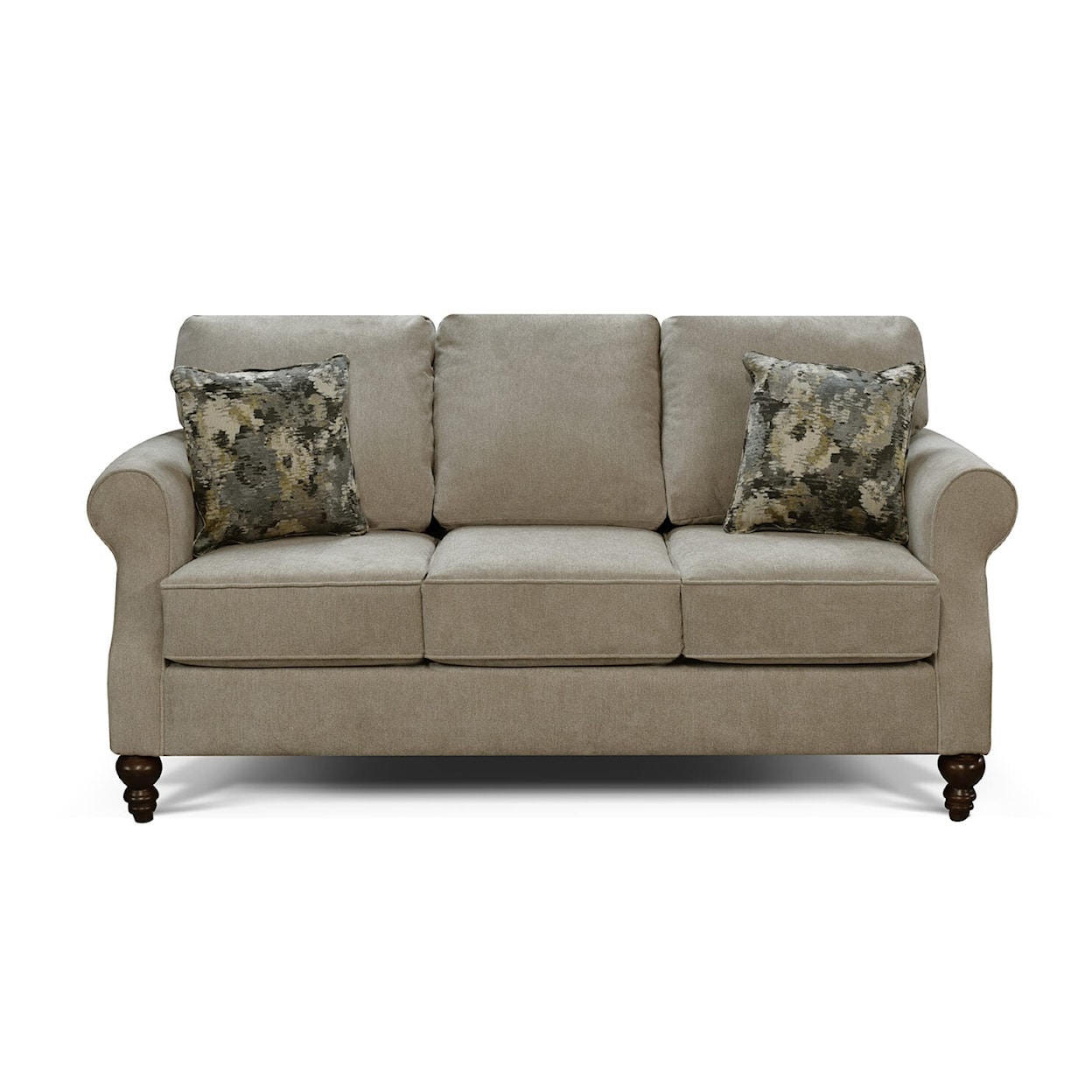 Tennessee Custom Upholstery Brinson and Jones Small Scale Sofa