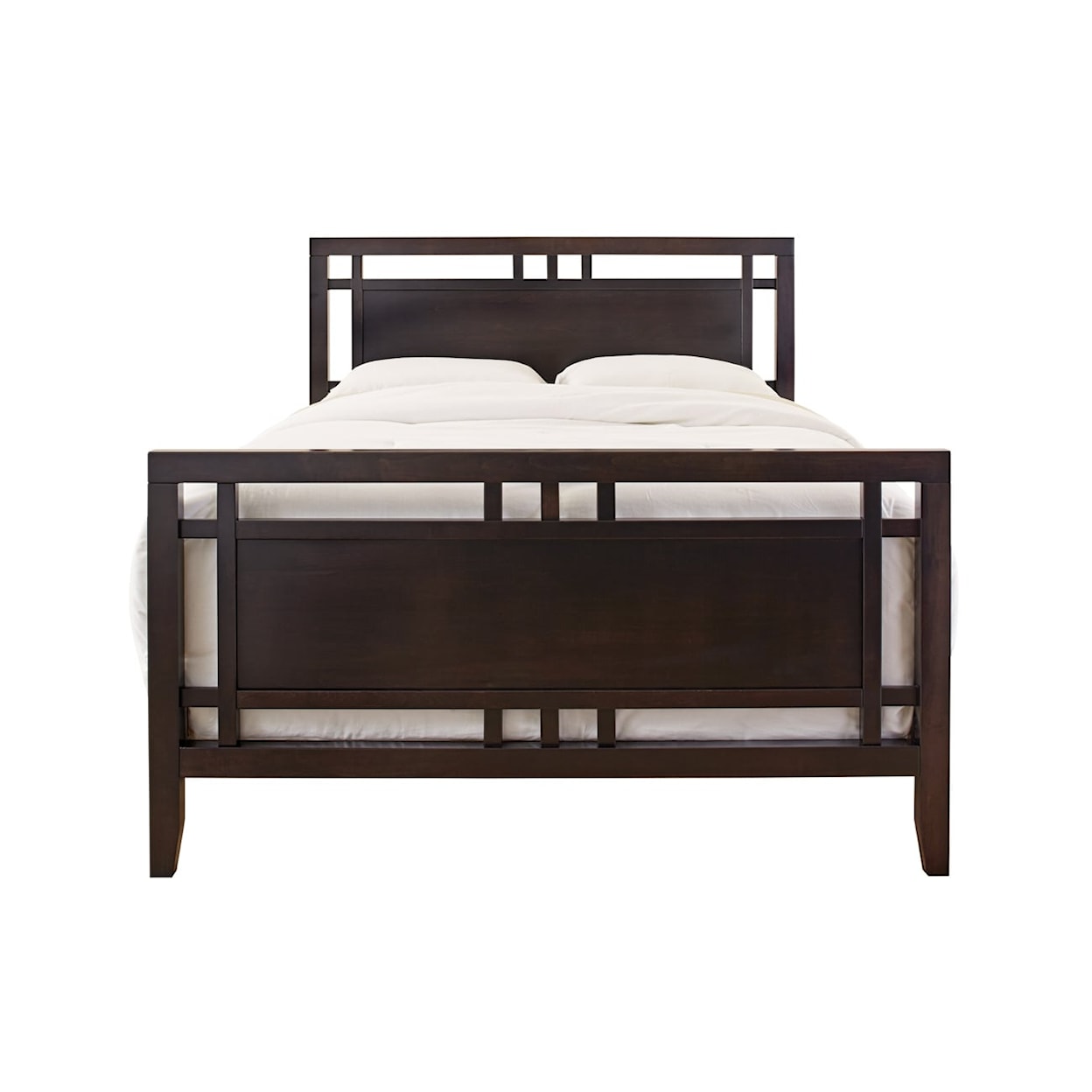 Mavin Atwood Group Atwood Queen High Footboard Gridwork Bed