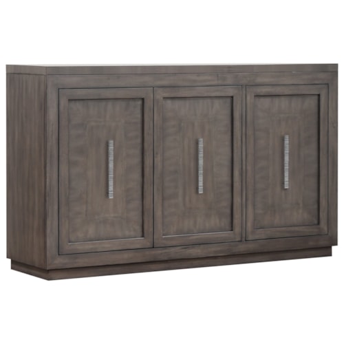 Casual Contemporary 3-Door Sideboard