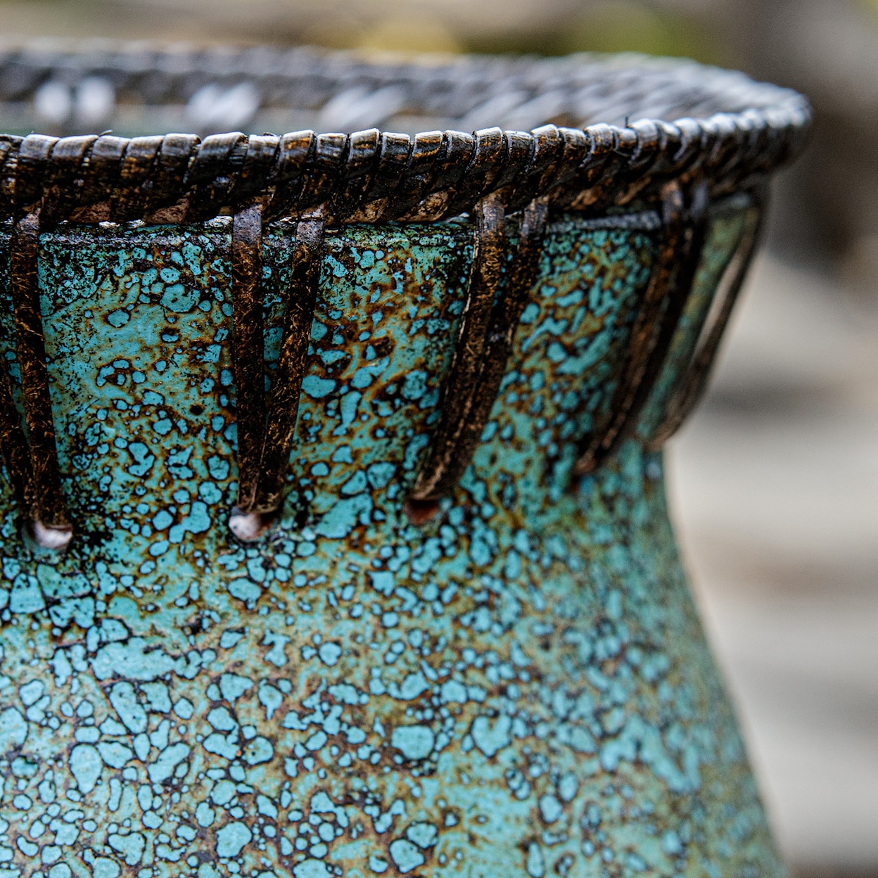 Uttermost Bisbee Bisbee Turquoise Vases S/2