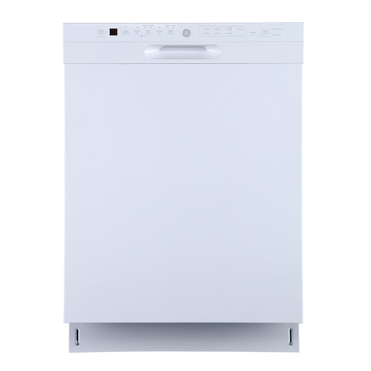 GE Appliances Dishwashers 24" Front Control White Dishwasher