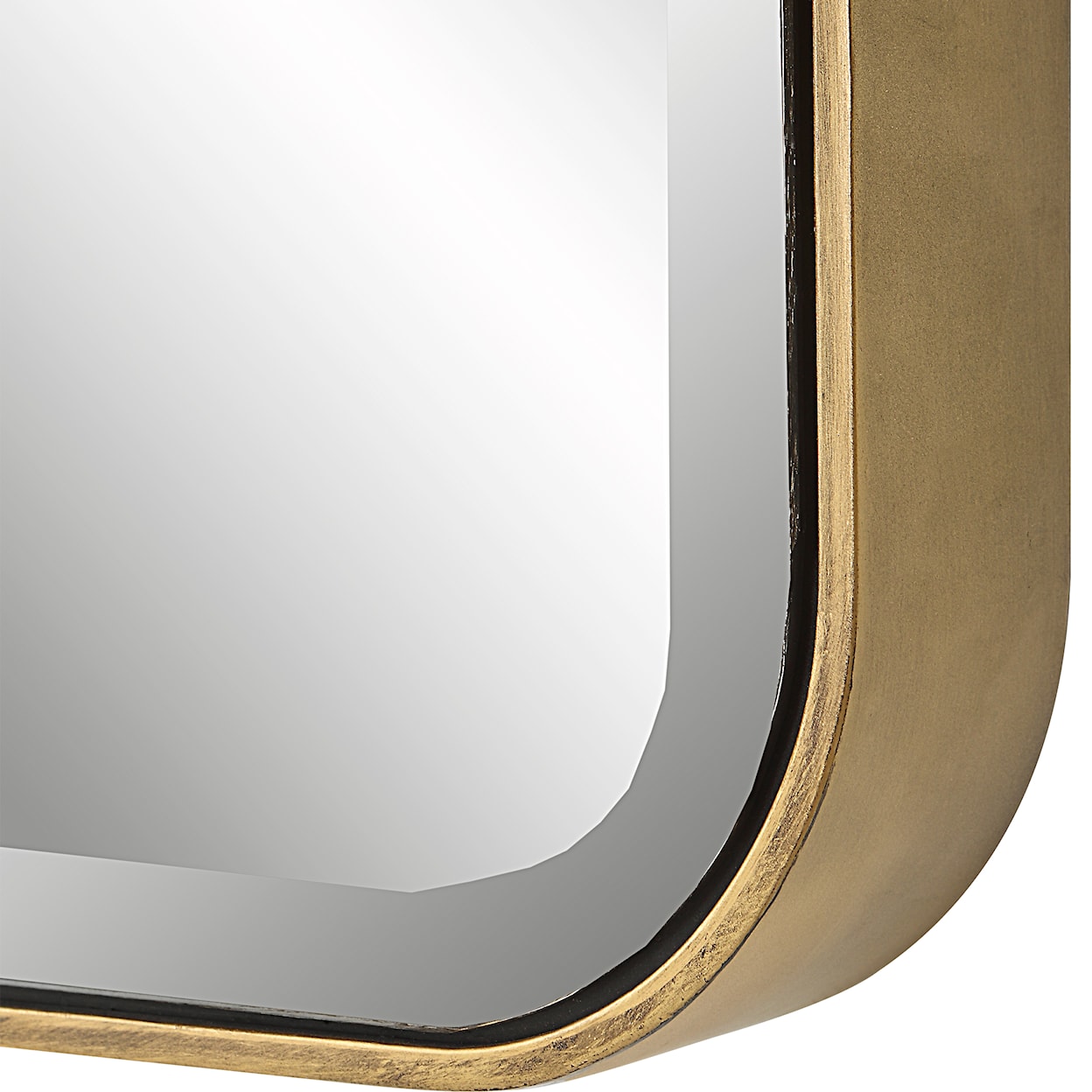 Uttermost Hampshire Hampshire Square Gold Mirror