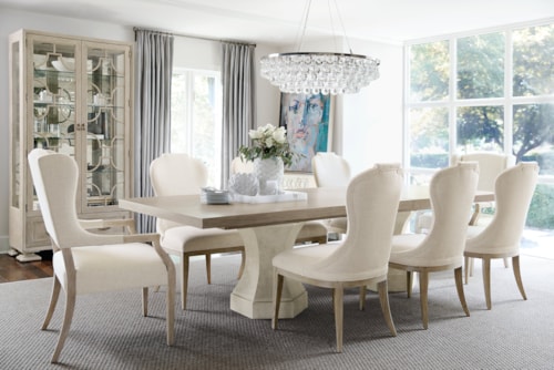 Transitional Dining Set