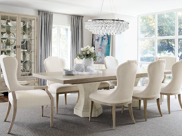 Transitional Dining Set