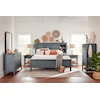 Aspenhome Pinebrook King Bookcase Bed