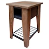 International Furniture Direct Agave Chair Side Table