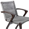 Armen Living Brielle Outdoor Patio Dining Chair - Set of 2