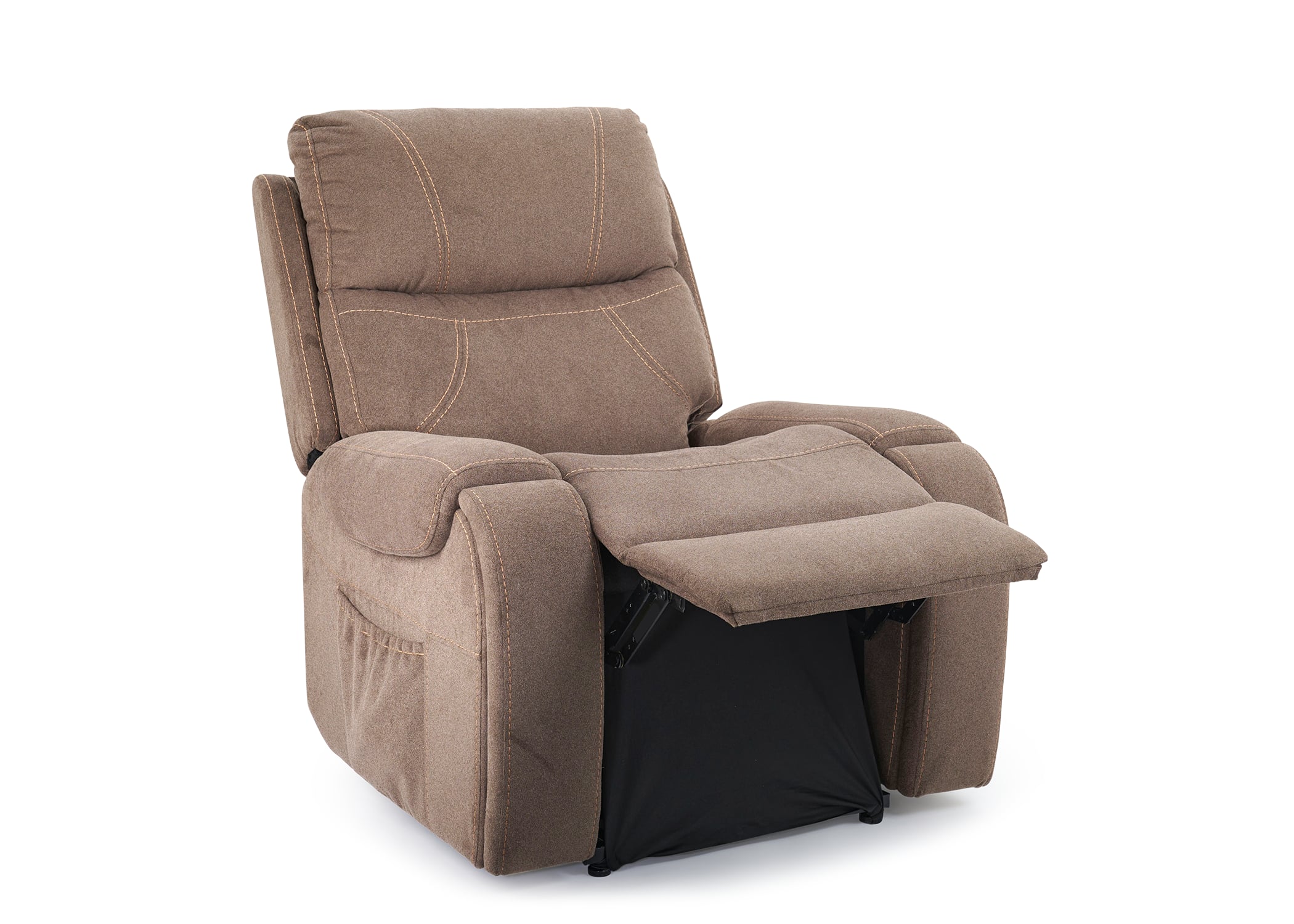 UltraComfort UltraCozy Power Recliner w/ Headrest & Lumbar