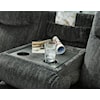 Signature Design by Ashley Furniture Martinglenn Reclining Sofa with Drop Down Table