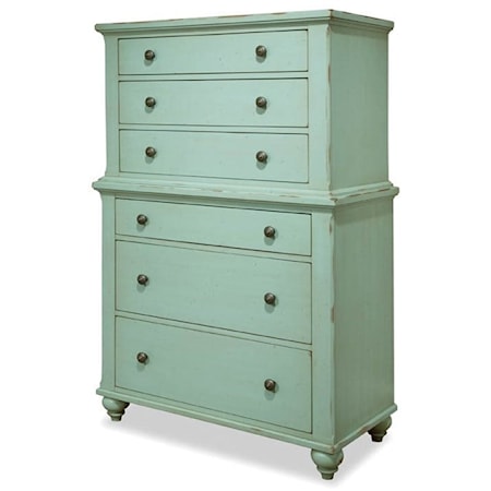 6-Drawer Tall Chest