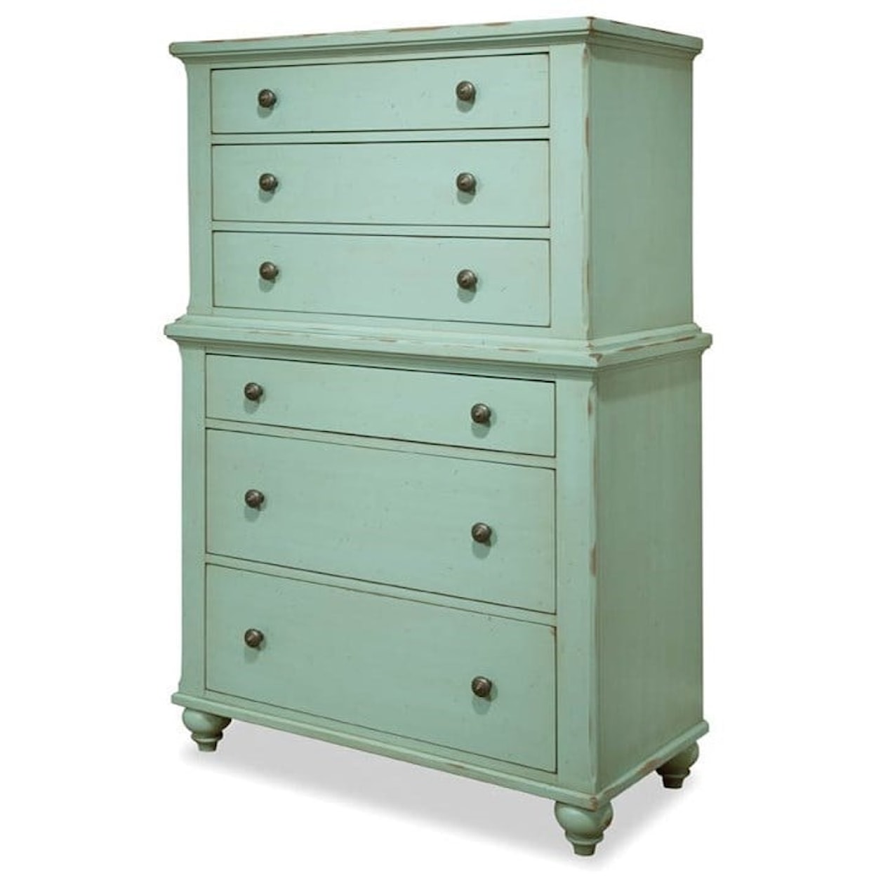 Durham Hudson Falls 6-Drawer Tall Chest