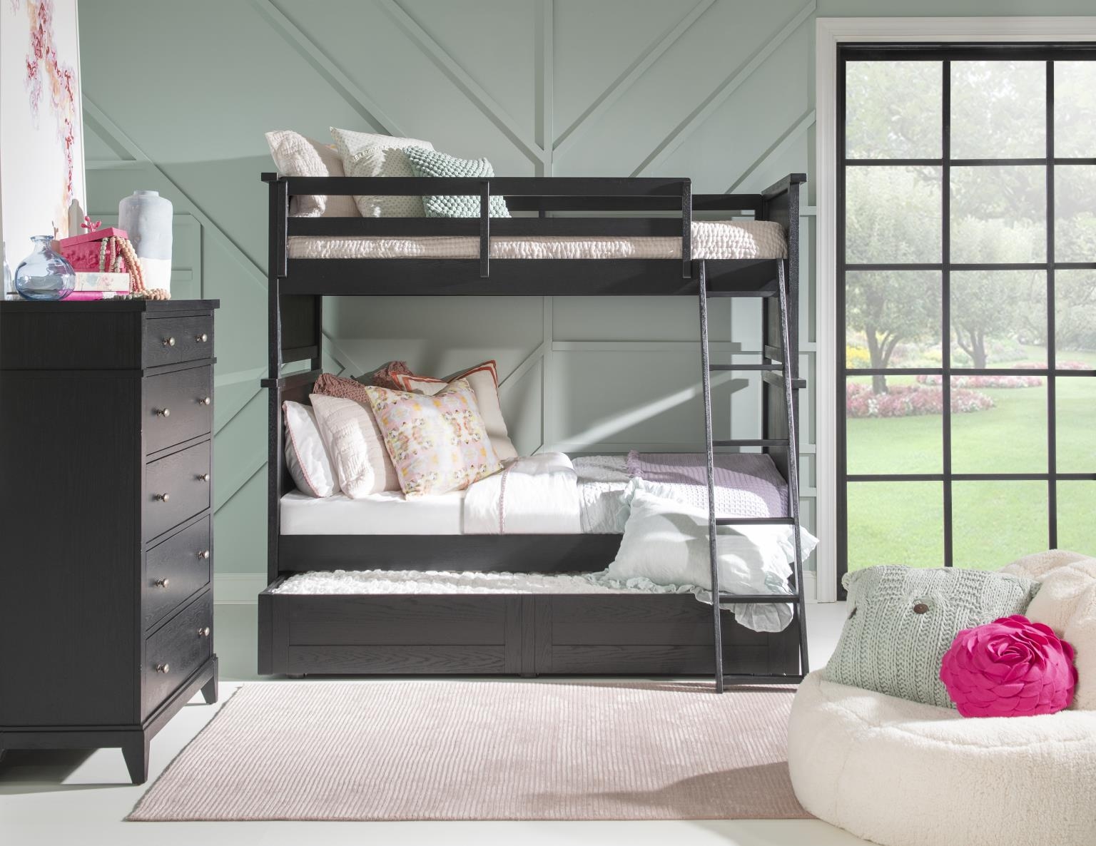 Twin over Twin Bunk End - Blacksmith