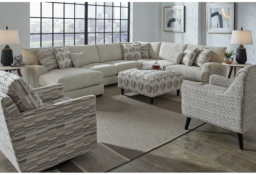 51 MARE IVORY Living Room Set by Fusion Furniture at Comforts of Home