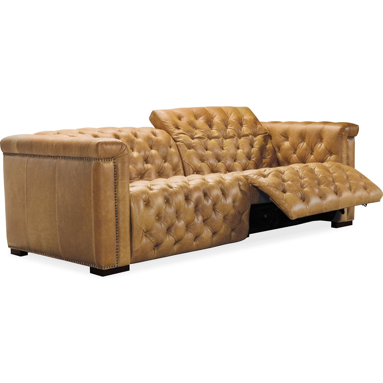 Hooker Furniture Savion Power Leather Motion Sofa