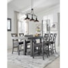 Ashley Signature Design Myshanna 7-Piece Counter Table Set