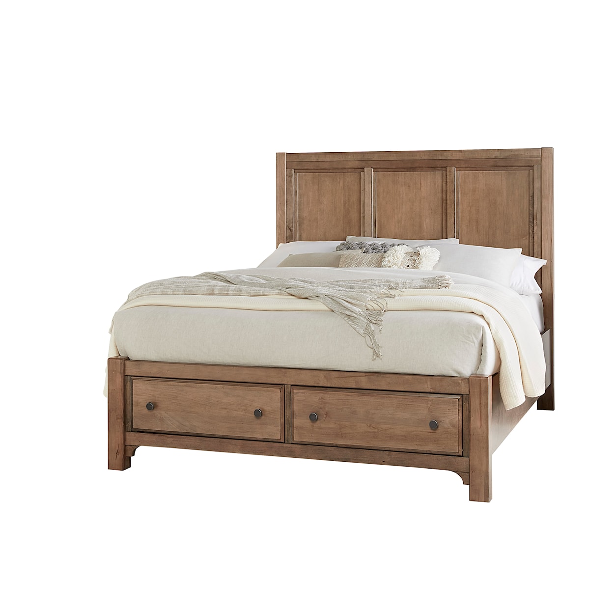 Carolina Bedroom Cool Farmhouse Queen Panel Storage Bed