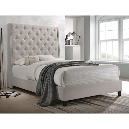 King Upholstered Bed