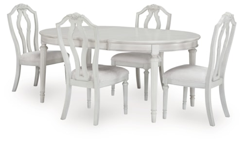 Extension Dining Table And 4 Chairs