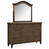 Magnussen Home Roxbury Manor Bedroom Shaped Mirror