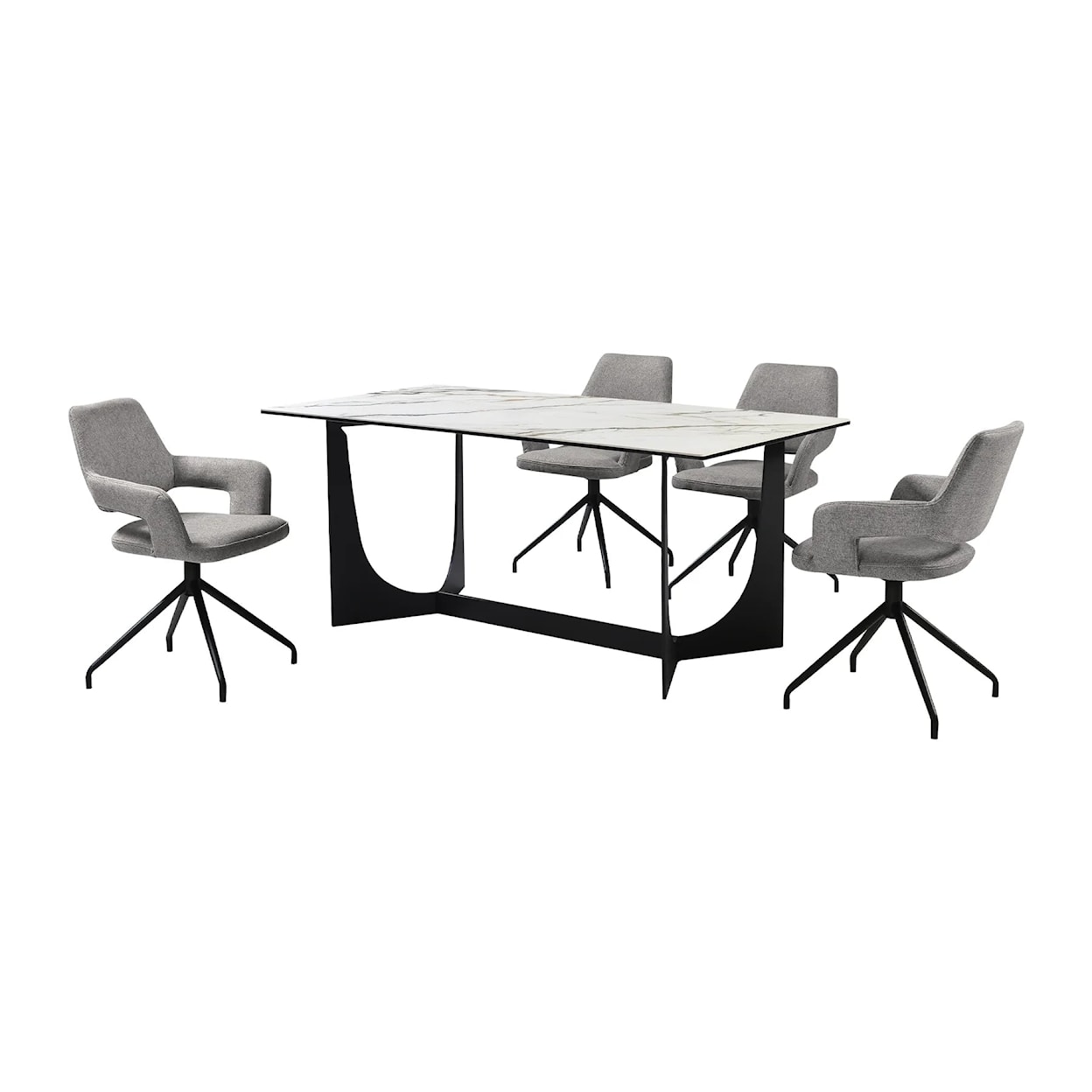 Armen Living Esme / Penny Dining Set