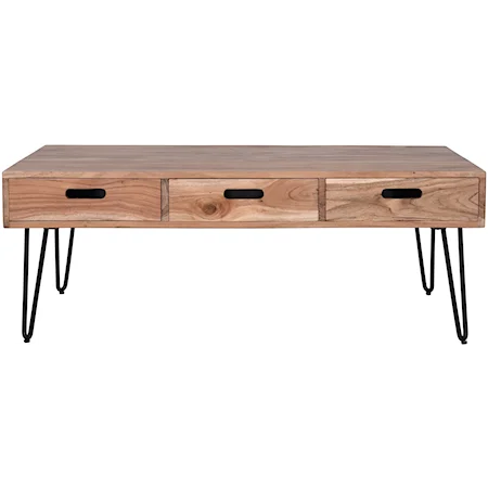 3 Drawer Coffee Table