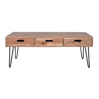 3 Drawer Coffee Table