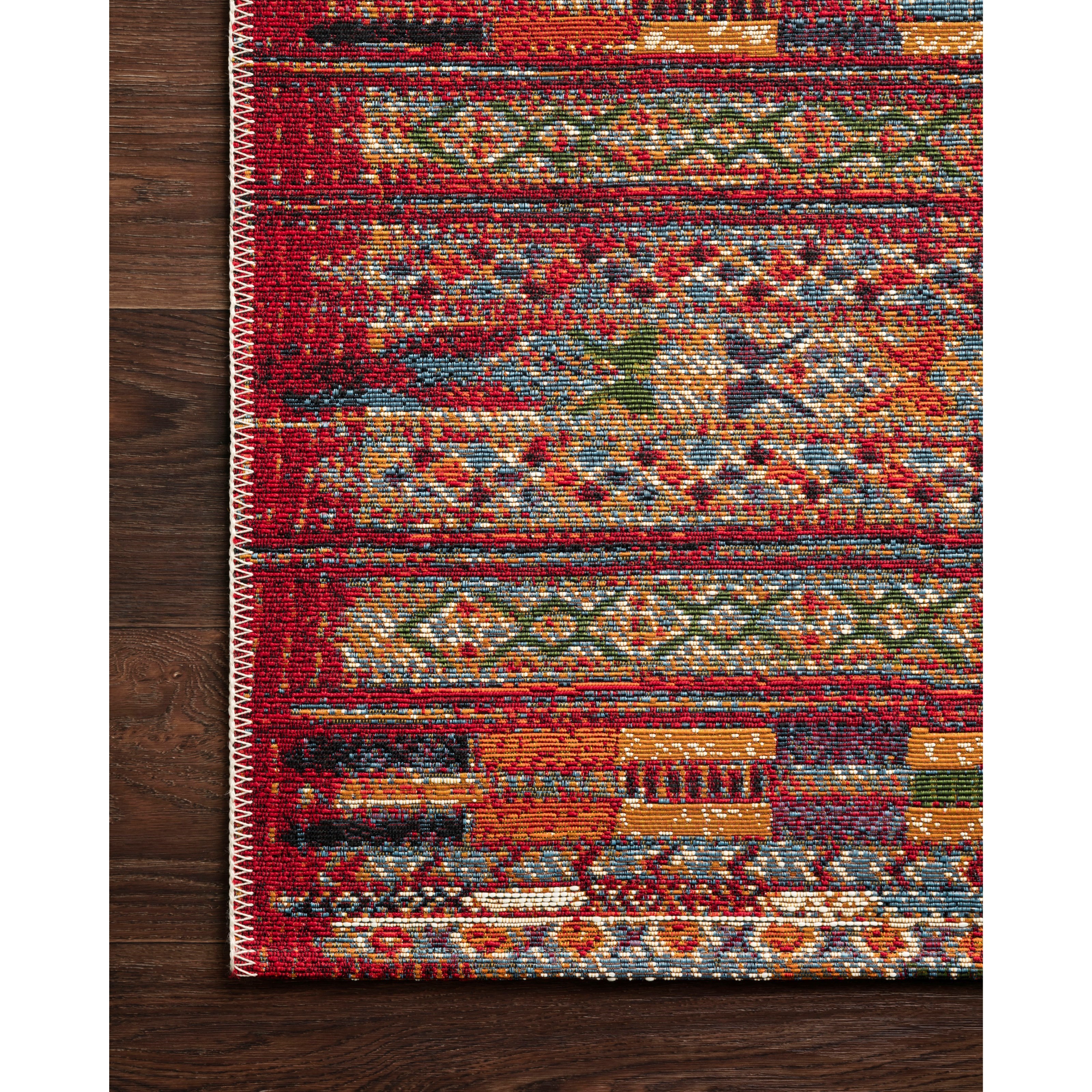 Loloi Rugs Mika 3'11" x 5'11" Red / Multi Rug
